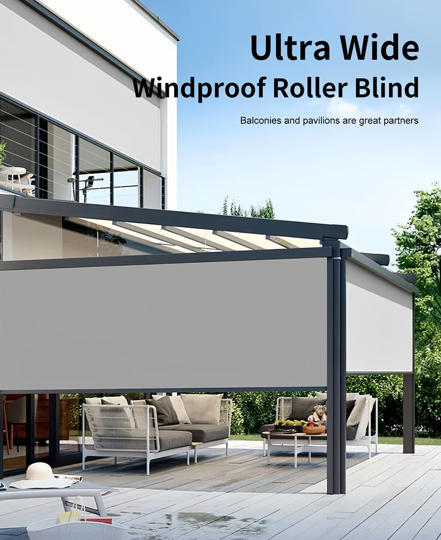 Toughened Fabric for Outdoor Shades