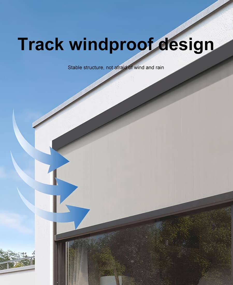 Flexible Fabric Options for Windproof Shades